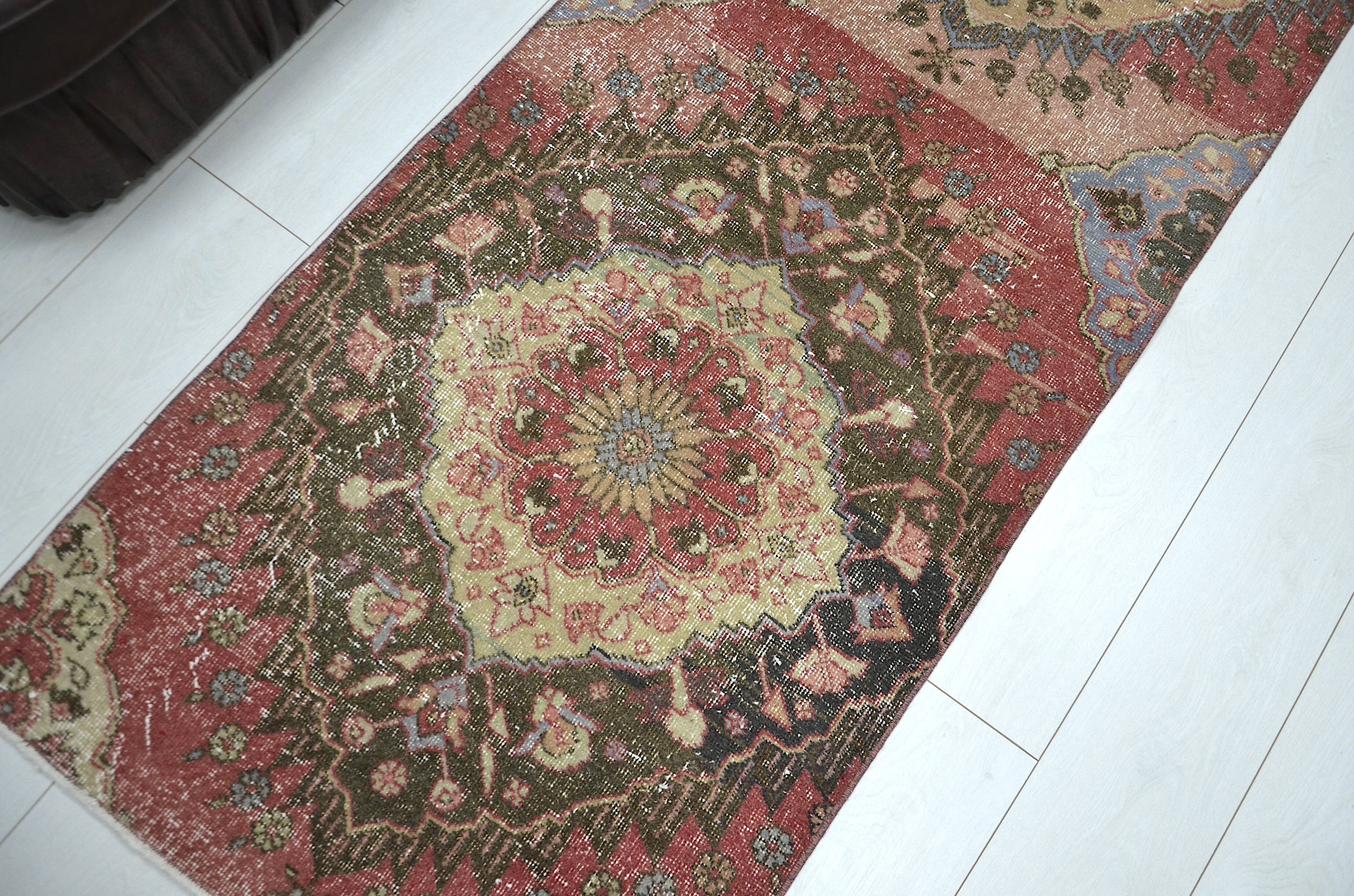 Red & Green Turkish Runner sk 2249