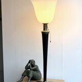 Large Mazda art deco table lamp