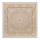 Hand knotted rug, vintage turkish rug 140x144 cm