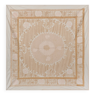 Tapis noué à la main, tapis turc vintage 140x144 cm