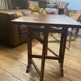 Folding side table