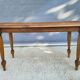 Louis XVI style piano bench in wood and cane