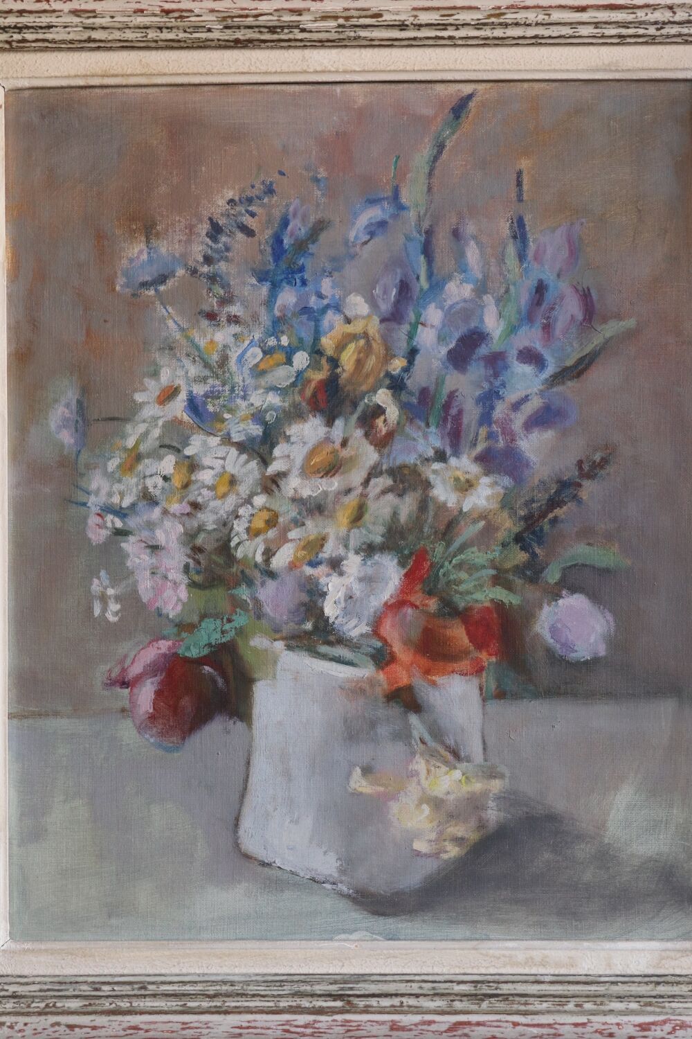 Bouquet of wildflowers painting