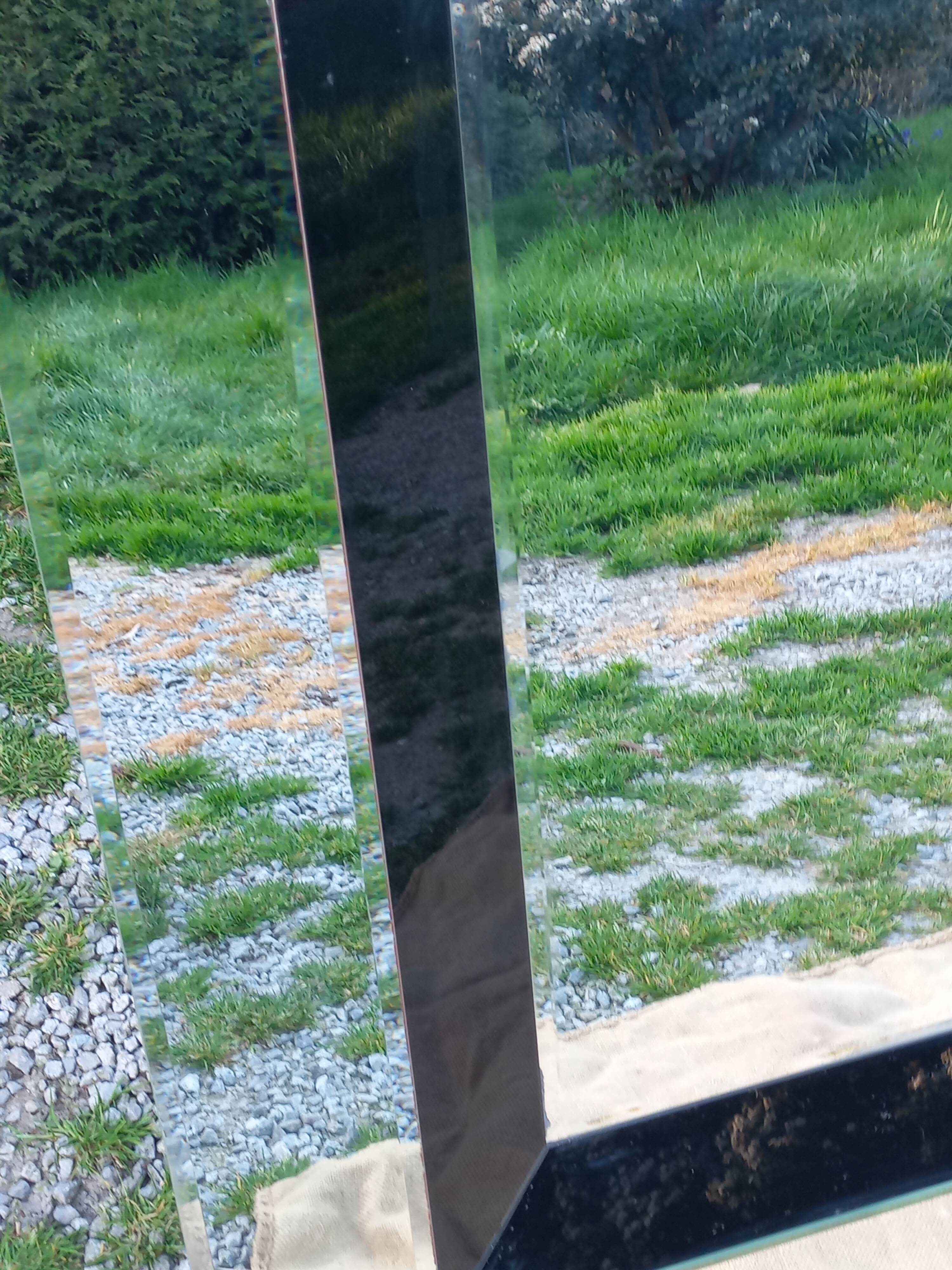 70s/80s design mirror made in Belgium