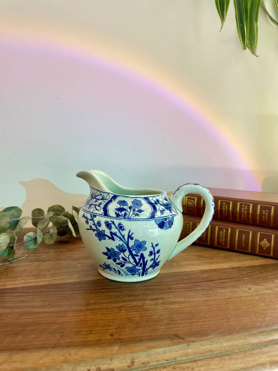 Damascus Sarreguemines milk jug