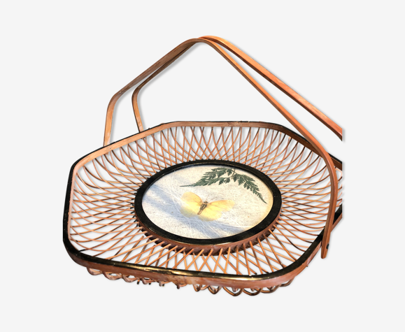 Panier bambou vintage