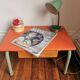 old school desk 3-6 years old Vintage bedside table