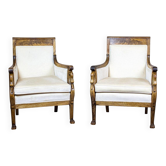 Ensemble de chaises en acajou vintage, années 1920