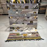 Abstract boujaad carpet 152x218cm