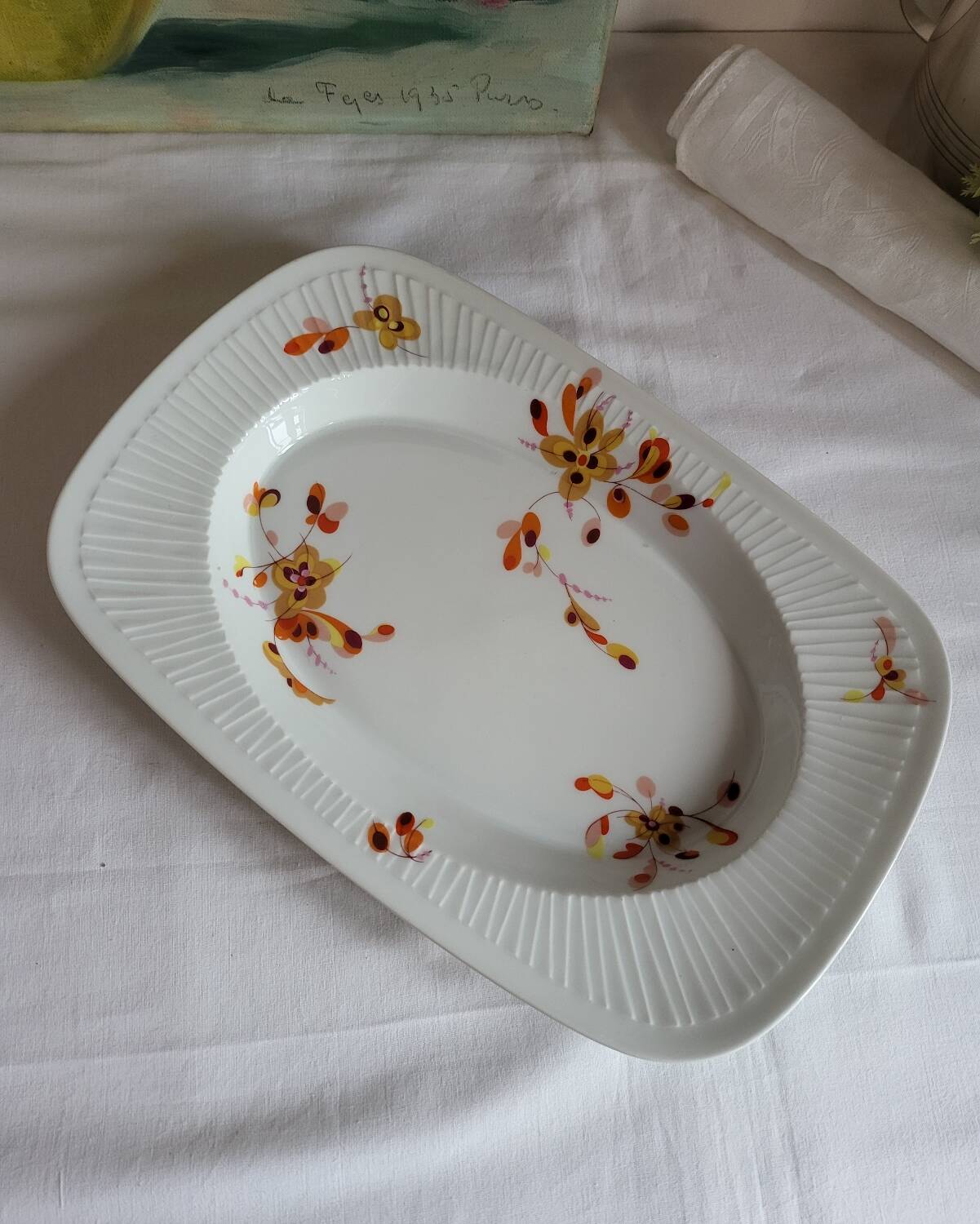 Plat Ravier en Porcelaine Haviland France Limoges