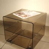 Plexiglas coffee table 70s