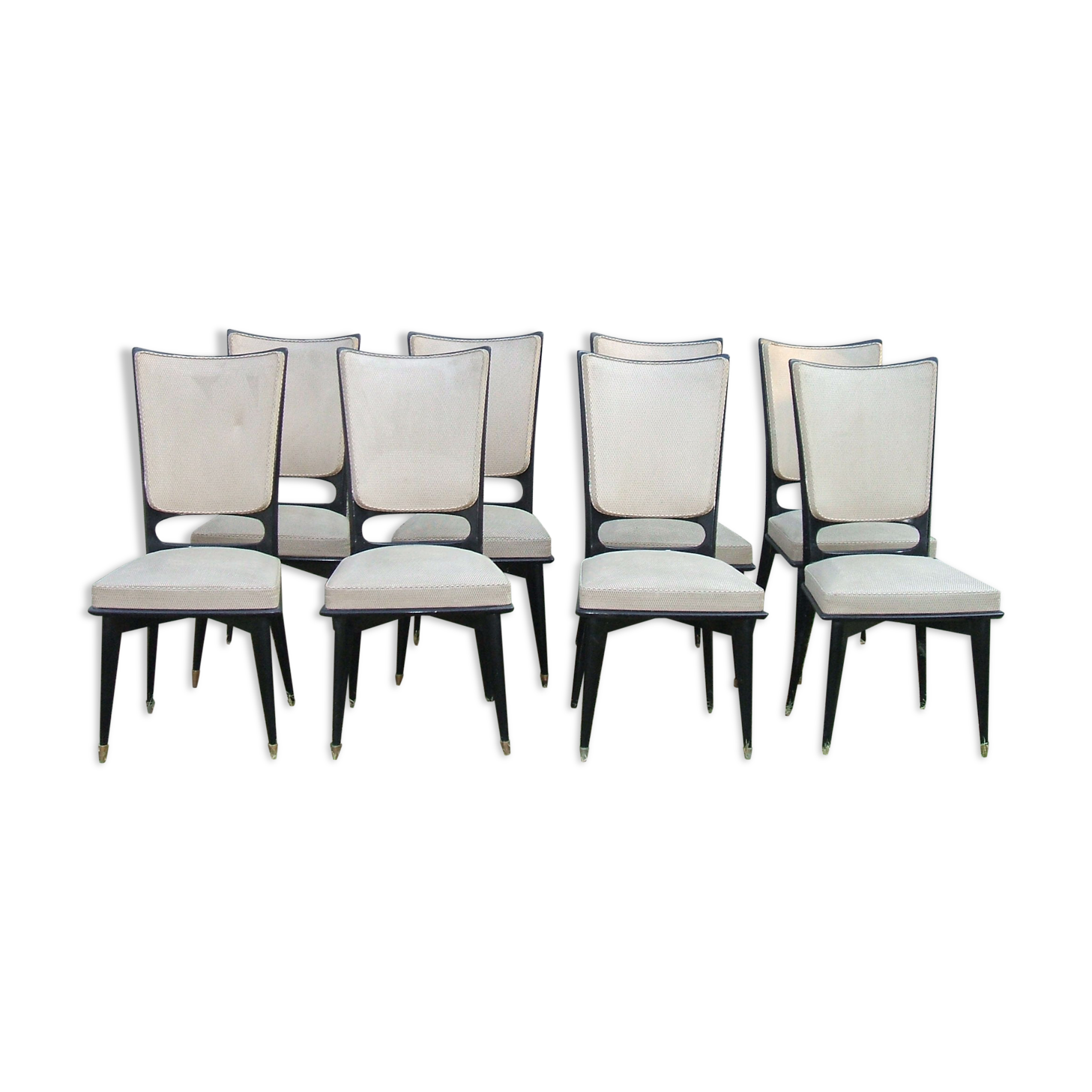 Set of 8 chairs years 1960