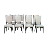 Set of 8 chairs years 1960
