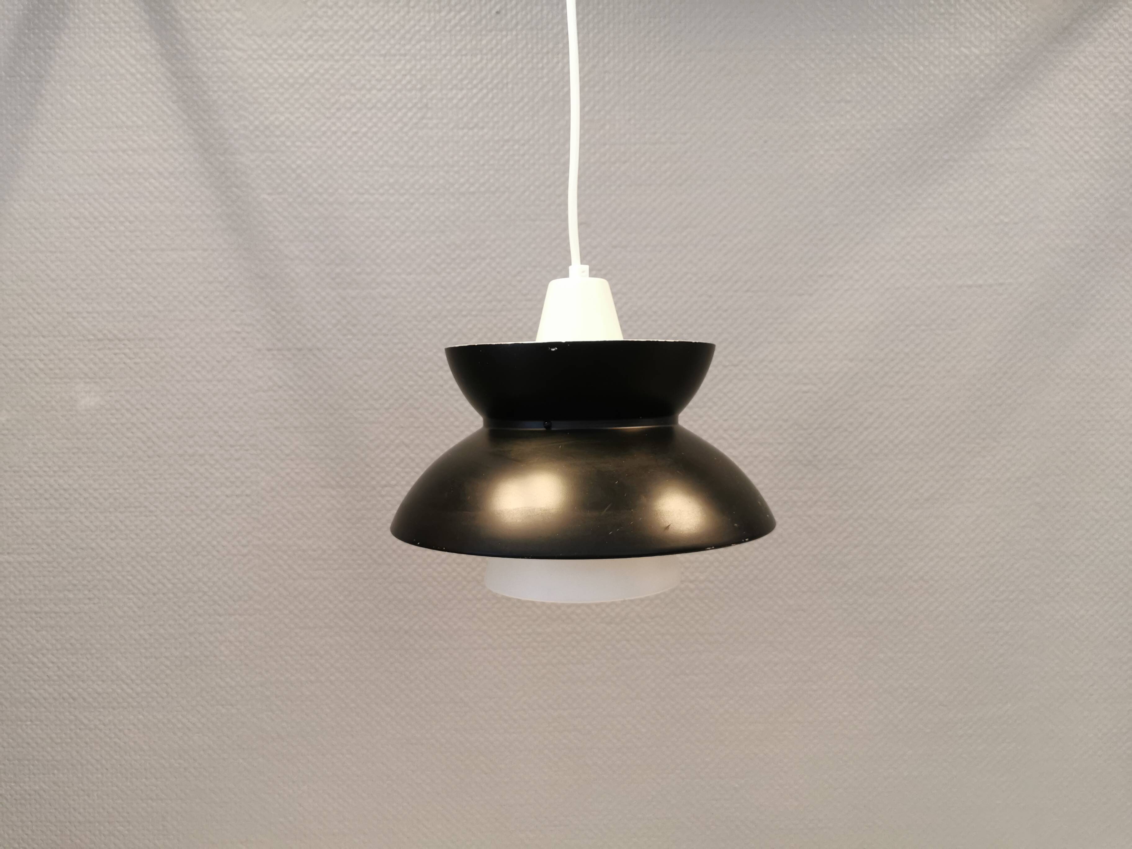 Navy hanging lamp, by Utzon for louis poulsen denmark 1960s