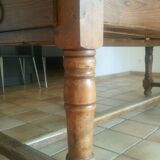Table de ferme en chêne