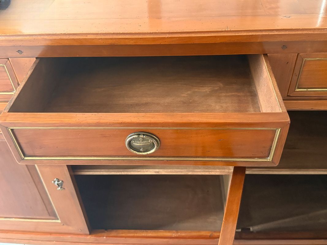 Louis XVI cherry wood sideboard