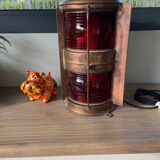 Double red marine lamp
