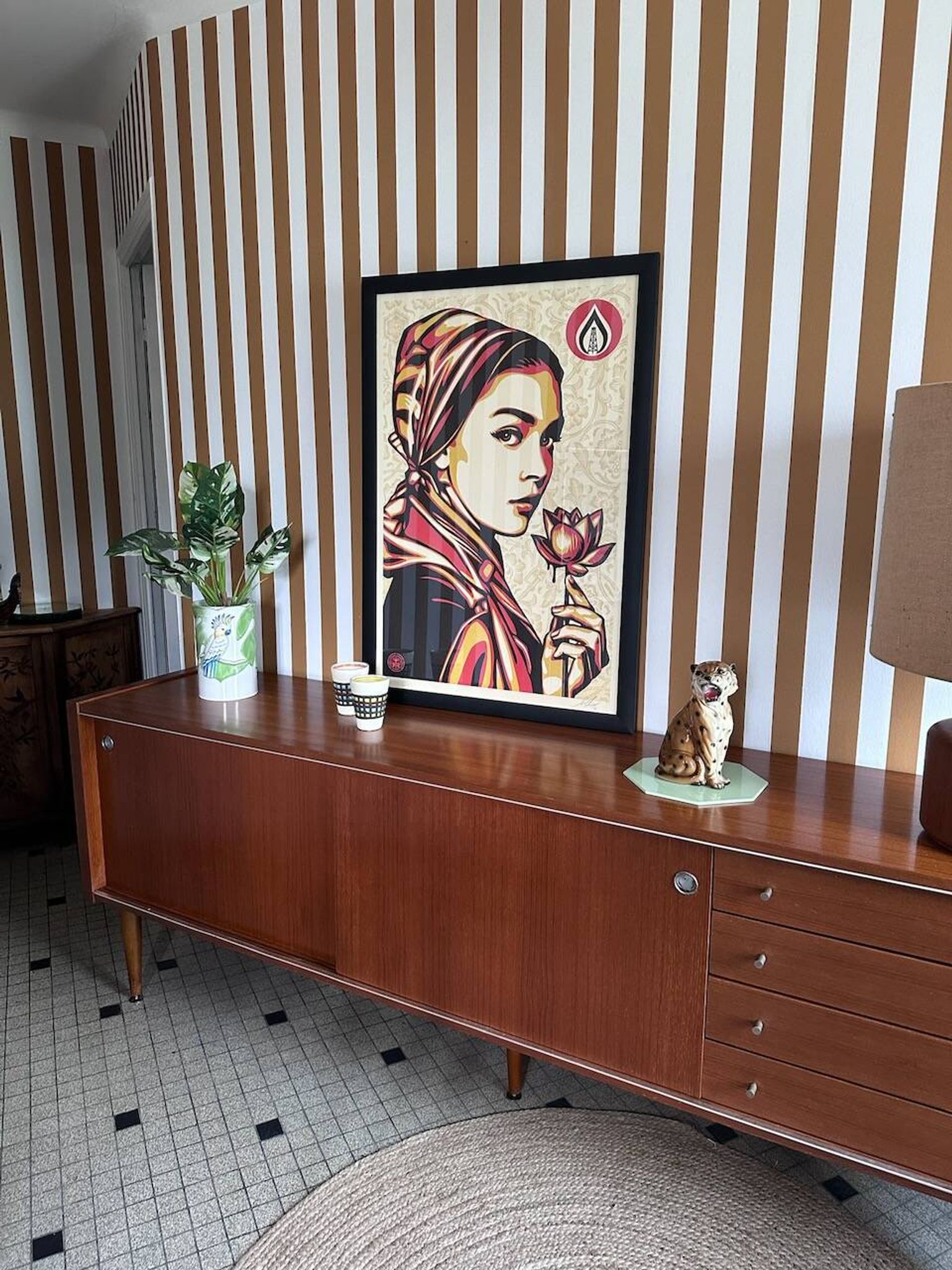 Grande enfilade vintage