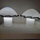 Paire  lampes de tables murano champignons