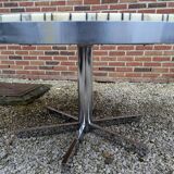 Knoll - Heinz Lilienthal, table basse en marbre de Carrare et métal