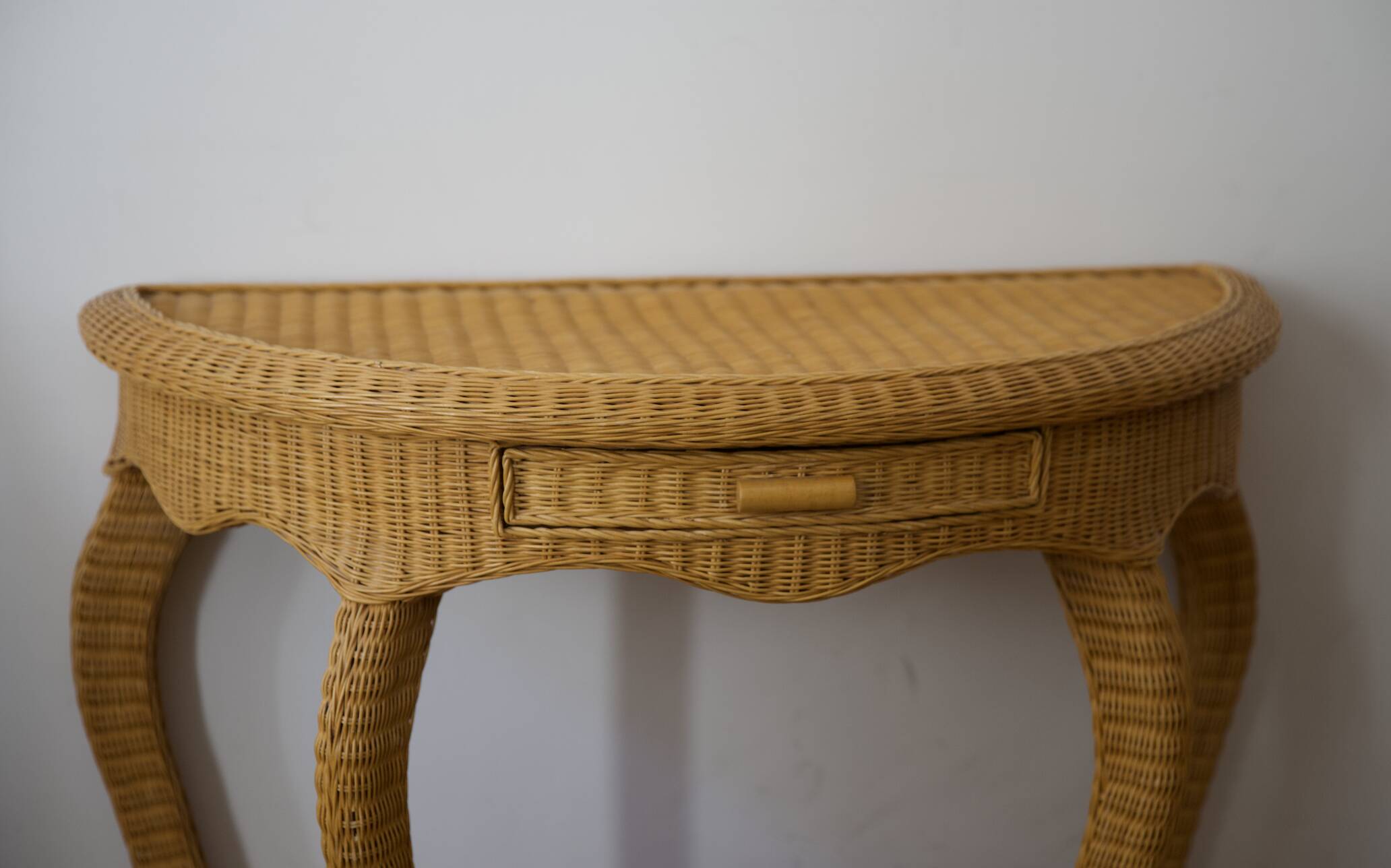 rattan console