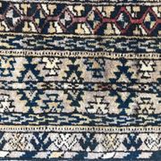 Ancient Turkmen carpet Little Bukhara