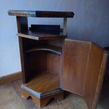 Pedestal table, vintage bedside