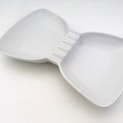 Papillon White Porcelain Ashtray by Guido Andlovitz for Laveno
