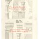 Old engraving architecture columns