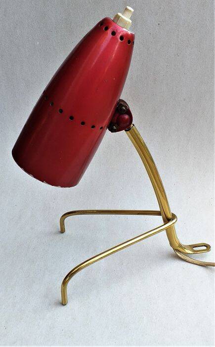 Vintage Lamp • Wall Lamp • Cocotte • Rupert Nikoll • 1950
