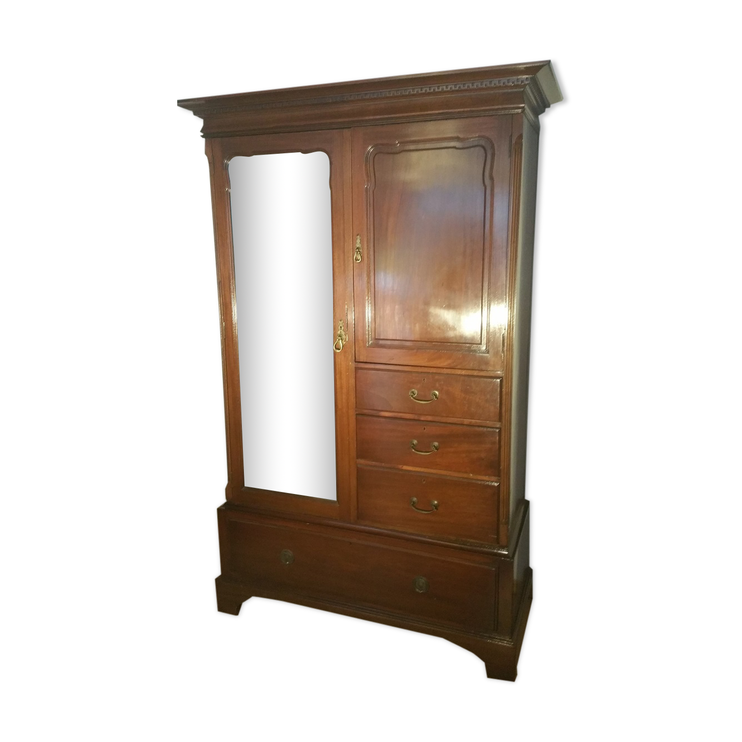 Maple&Co. Victorian Mahogany Cabinet