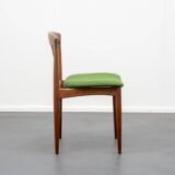 Chaise danois Bramin, teck, refait à neuf