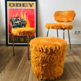Orange 70s chair
