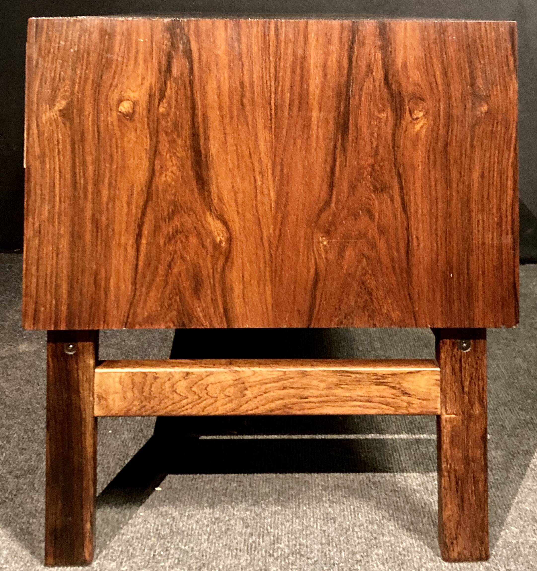 Scandinavian rosewood chest of drawers