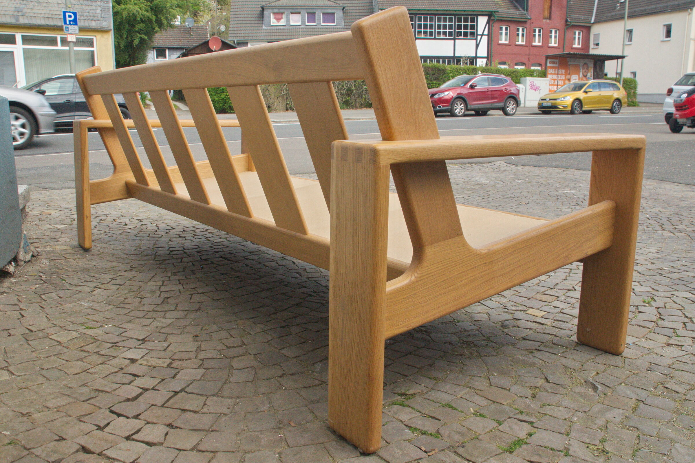 Mid century 3seater sofa from E. Pajamies for Asko, Finland, 1970s