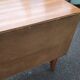 Vintage sideboard from the 50s and 60s in wood 245cm