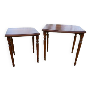 2 Tables d’appoints - merisier