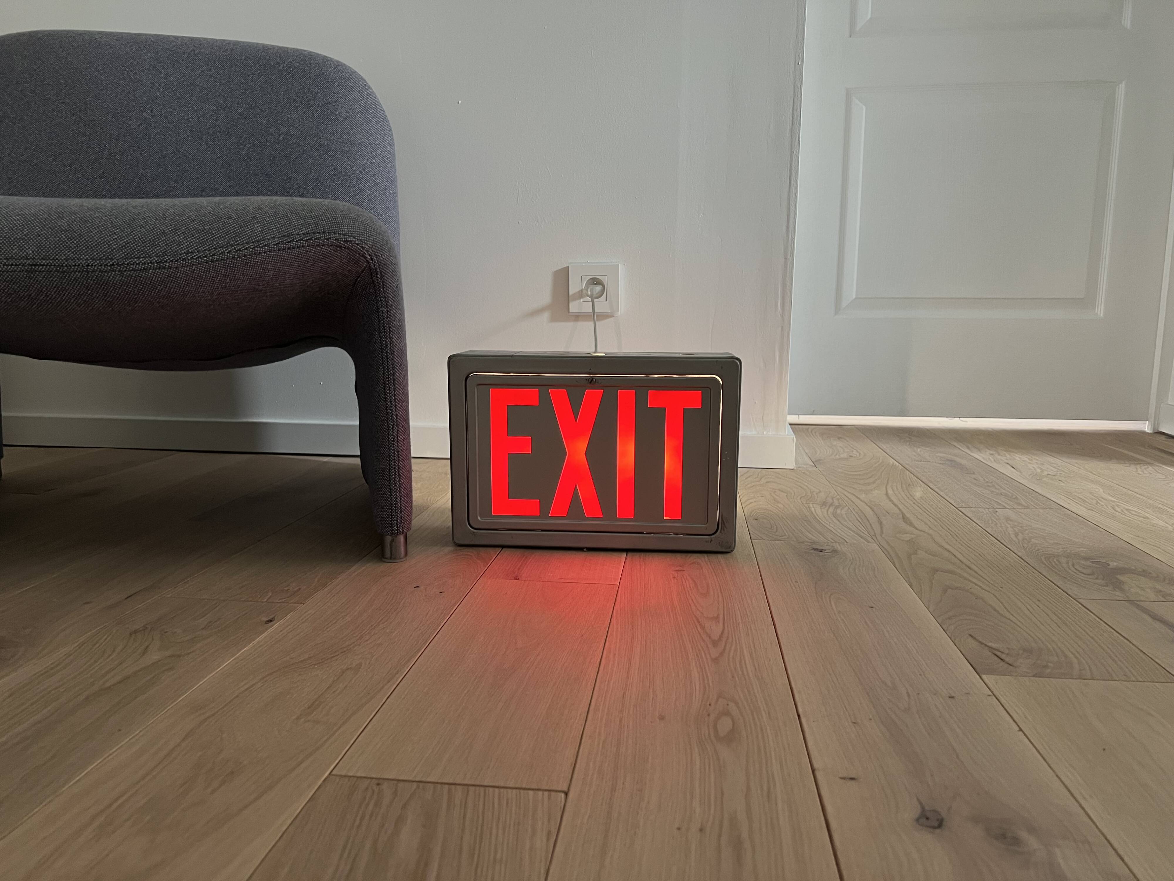 Vintage Exit Sign