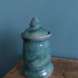 Pot couvert bonbonnière céramique signée