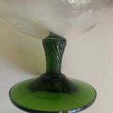 XXXL blown glass vase from Empoli 1960