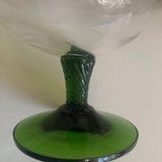 XXXL blown glass vase from Empoli 1960