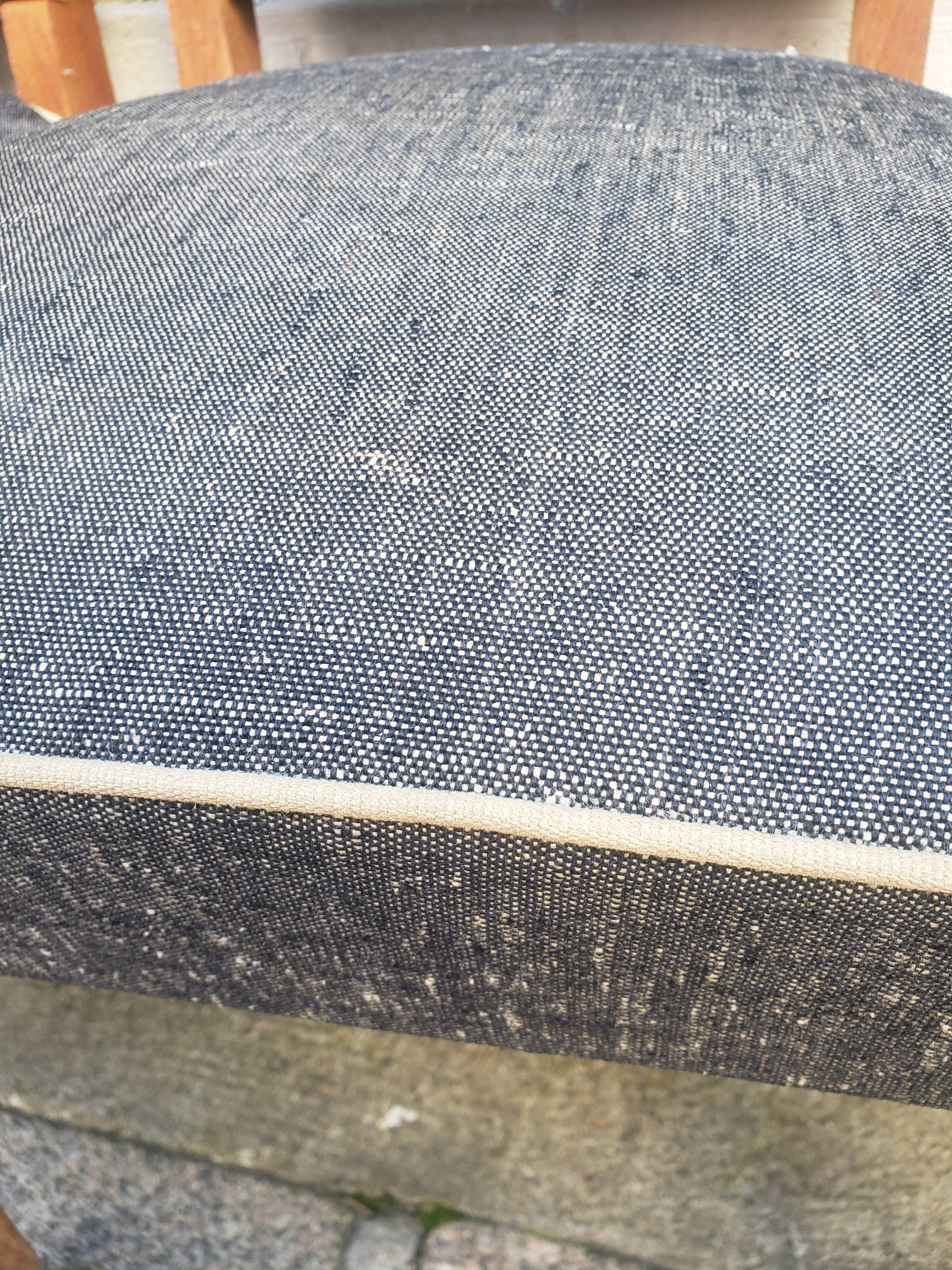 8 vintage chairs lined grey black