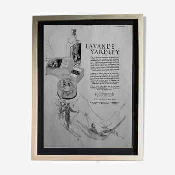 Publicité pour les Lavandes " Yardley "