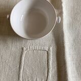 Tablecloth hemp canvas 19th L 140cm