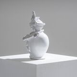 Paire de soliflores têtes de maure en céramique, 1970s