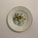 Set of 8 old dessert plates
