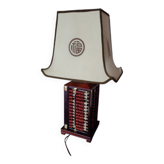 Chinese abacus lamp