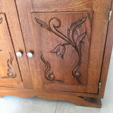 Small buffet in old oak from the 40s/50s