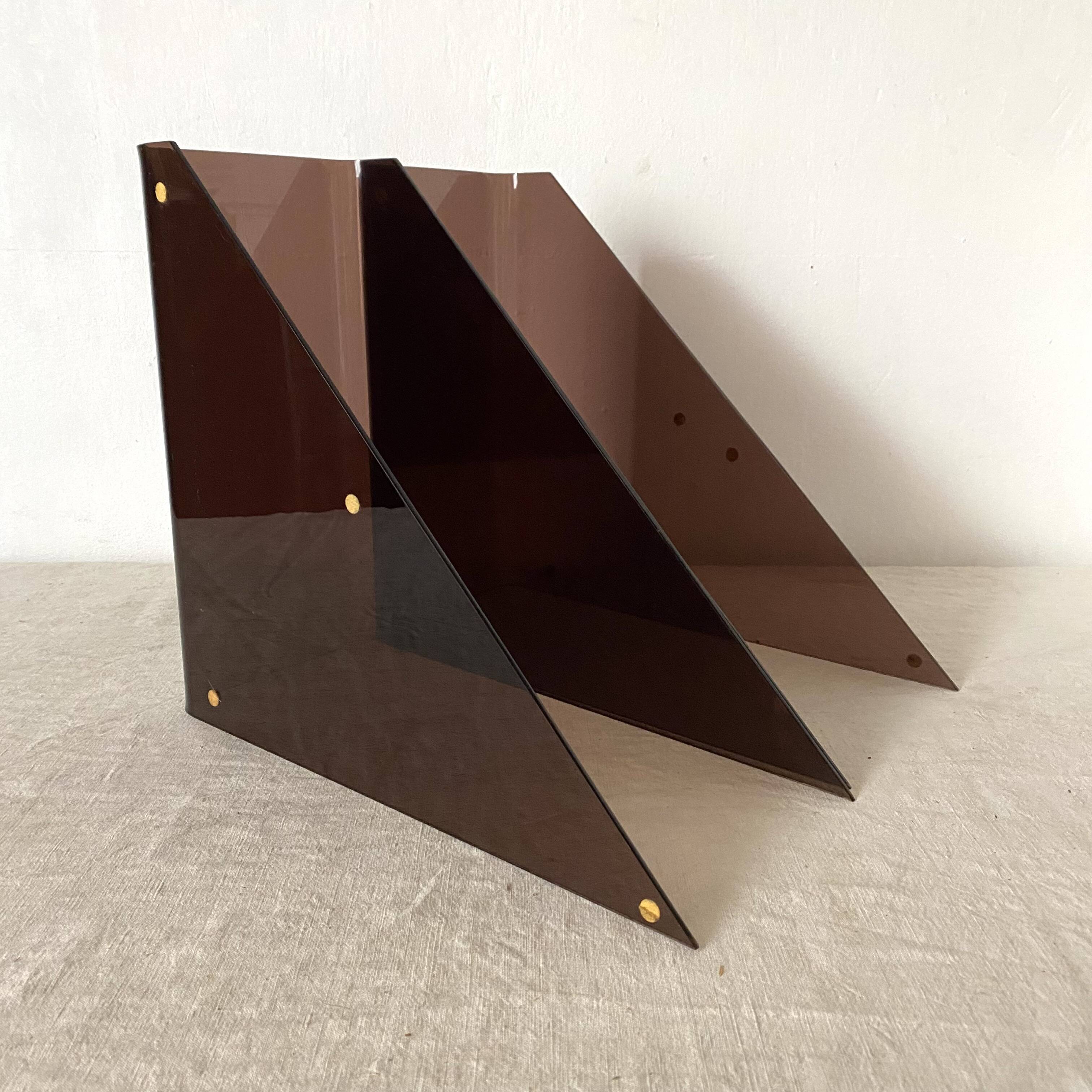 Vinyl range in smoked plexi, 70s