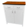 Vintage white sideboard with 2 doors and 2 drawers